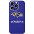 NFL Baltimore Ravens Distressed iPhone 16 Pro Skin